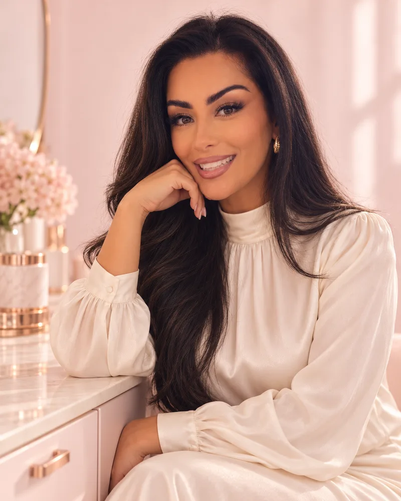 Natalia, founder and the face of Gold Skin