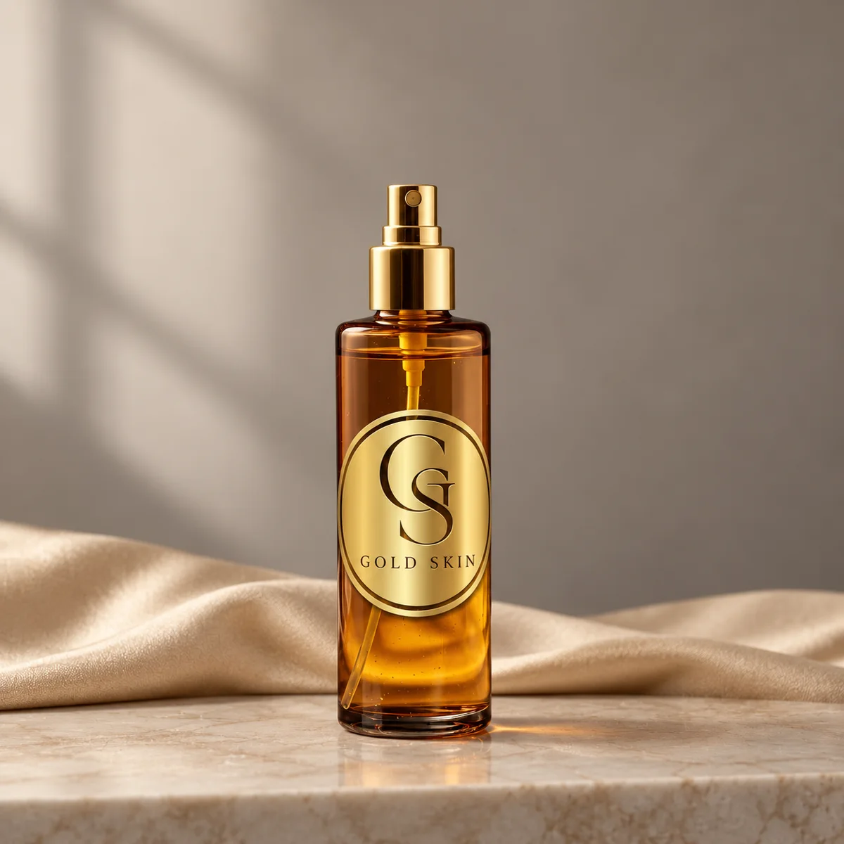 Gold Skin Shimmering Gold Mist bottle